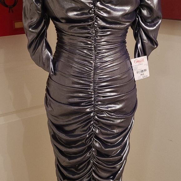 IM ISOLA MARRAS Liquid metal Dress - Picture 3 of 16